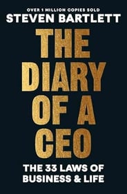 The Diary of a CEO Book by Steven Bartlett